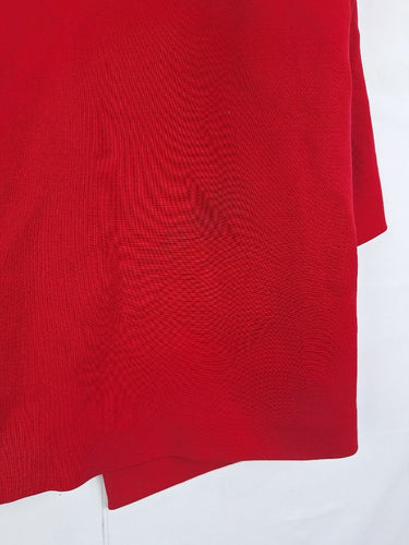 Second-Hand - Sportmax Scarlet Long Blazer Style Coat Size 6 - SwapUp