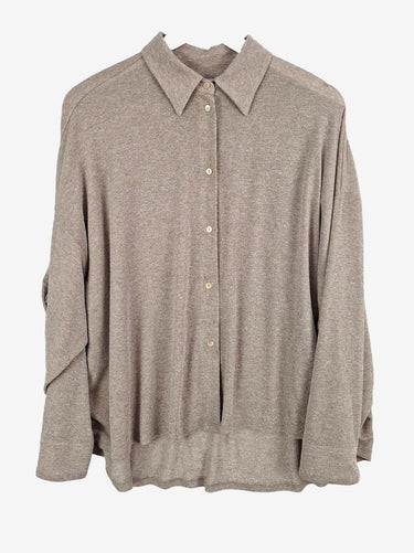 Momoni Silver Moon Shimmer Lounge Shirt Size 16