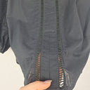 Second-Hand - Witchery Semi Sheer Embroidered Summer Staple Blouse Size 8 - SwapUp