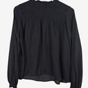 Second-Hand - Decjuba Elegant Shiny Shirred Blouse Size 8 - SwapUp
