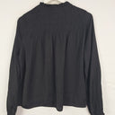 Second-Hand - Decjuba Elegant Shiny Shirred Blouse Size 8 - SwapUp