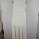 Second-Hand - Decjuba White Knit Trista Dress Size L - SwapUp