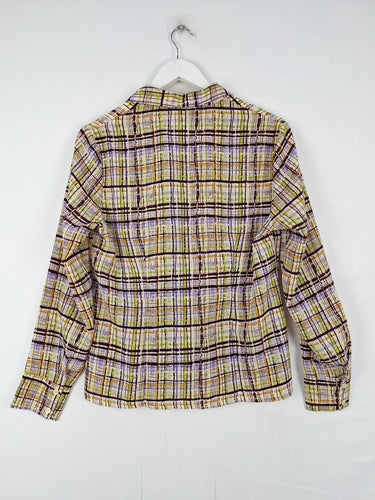 Second-Hand - Design Studio Spring Woven Check Shirt Size 12 - SwapUp