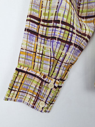 Second-Hand - Design Studio Spring Woven Check Shirt Size 12 - SwapUp