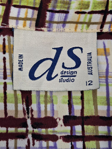 Second-Hand - Design Studio Spring Woven Check Shirt Size 12 - SwapUp