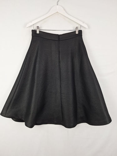 Second-Hand - Banana Republic Subtle Shine Textured Circle Skirt Size 10 - SwapUp