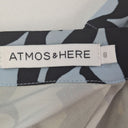 Second-Hand - Atmos & Here Floral Silhouette Floaty A Line Skirt Size 8 - SwapUp
