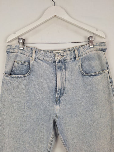 Second-Hand - Isabel Marant Etoile Light Wash Classic Cut Jeans Size 14 - SwapUp