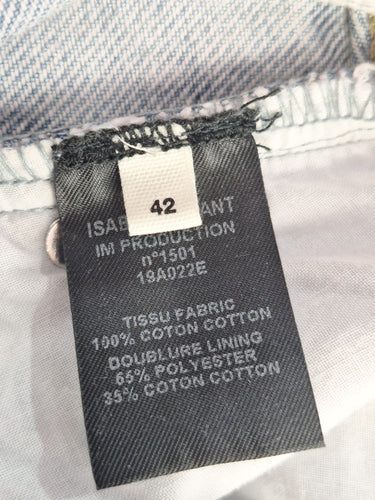 Second-Hand - Isabel Marant Etoile Light Wash Classic Cut Jeans Size 14 - SwapUp