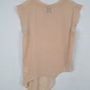 Second-Hand - Phillip Lim Asymmetrical Hem Laser Cut Top Size 8 - SwapUp