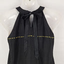 Second-Hand - Classic Shift Dress With Unique Fern Pattern Size S - SwapUp