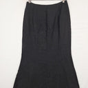 Second-Hand - Hobbs Panelled Flared Linen Midi Top Size 12 - SwapUp