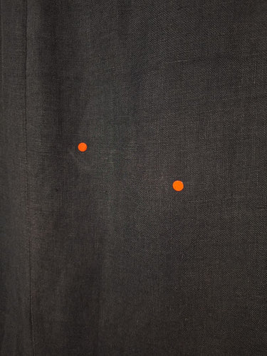 Second-Hand - Hobbs Panelled Flared Linen Midi Top Size 12 - SwapUp