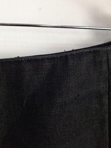 Second-Hand - Hobbs Panelled Flared Linen Midi Top Size 12 - SwapUp