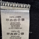 Second-Hand - Hobbs Panelled Flared Linen Midi Top Size 12 - SwapUp