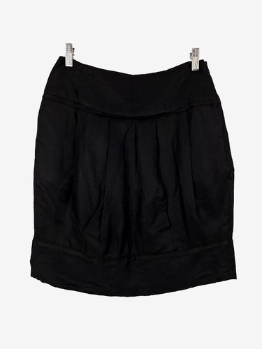 Country Road Linen Silk Pleated Skirt Size 10