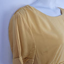 Second-Hand - Ergonaut Mustard Belted Shift Dress Size 14 - SwapUp