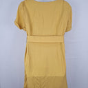 Second-Hand - Ergonaut Mustard Belted Shift Dress Size 14 - SwapUp