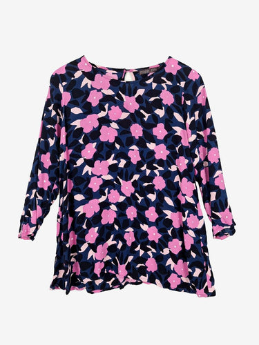 Mister Zimi Abstract Florral Everyday Top Size 12