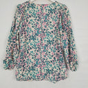 Second-Hand - by WILLA Splattered Water Paint Style Blouse Size 12 - SwapUp