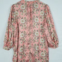 Second-Hand - Postie Peachy Pink Floral Blouse Size 12 - SwapUp