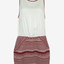 Second-Hand - Tigerlily Saffron Aztec Mini Dress Size 10 - SwapUp