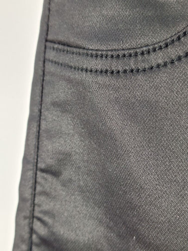 Second-Hand - Decjuba Coated Skinny Fit Biker Pants Size 8 - SwapUp