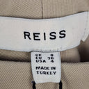 Second-Hand - Reiss Dusty Beige Tapered Pants Size 8 - SwapUp