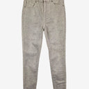 Second-Hand - Decjuba Grey Reptile High Rise Skinny Jeans Size 8 - SwapUp