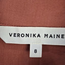 Second-Hand - Veronika Maine Dusty Rose Lace Front Shirt Size 8 - SwapUp