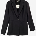 Second-Hand - Atmos & Here Lightweight Faint Pinstripe Blazer Size 8 - SwapUp