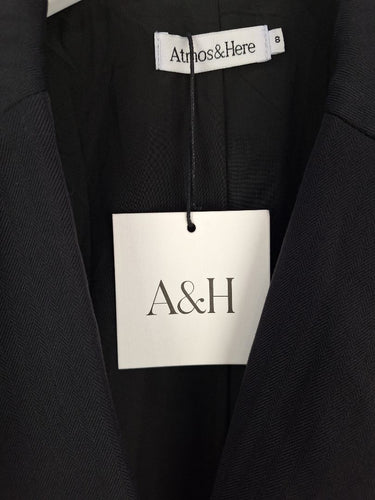 Second-Hand - Atmos & Here Lightweight Faint Pinstripe Blazer Size 8 - SwapUp