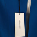 Second-Hand - Karen Millen Vibrant Blue Wavy High Low Dress Size 8 - SwapUp
