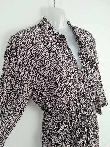 Second-Hand - Marcs Lilac Into The Wild Speckled Jumpsuit Size 8 - SwapUp