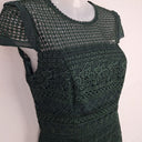Second-Hand - Review Dark Forest Lace Cap Sleeve Dress Size 8 - SwapUp