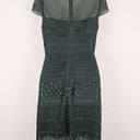 Second-Hand - Review Dark Forest Lace Cap Sleeve Dress Size 8 - SwapUp