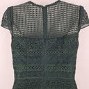 Second-Hand - Review Dark Forest Lace Cap Sleeve Dress Size 8 - SwapUp