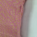 Second-Hand - Seed Pink Leopard Feminine Flutter Dress Size 8 - SwapUp