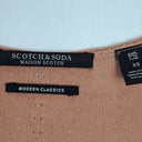 Second-Hand - Scotch & Soda Clay Long Line Crochet Cardigan Size XS - SwapUp