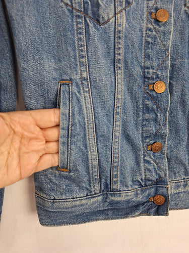 Second-Hand - Madewell Classic Mid Wash Denim Jacket Size XS - SwapUp