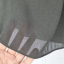 Second-Hand - Reiss Charcoal Front Pleat Flowy Top Size 8 - SwapUp