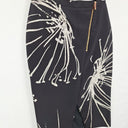 Second-Hand - Ginger & Smart Dandelion Silk Blend Angular Zip Skirt Size 8 - SwapUp