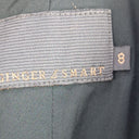 Second-Hand - Ginger & Smart Dandelion Silk Blend Angular Zip Skirt Size 8 - SwapUp