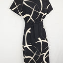 Second-Hand - Veronika Maine Wispy Belted Cap Sleeve Maxi Dress Size 6 - SwapUp