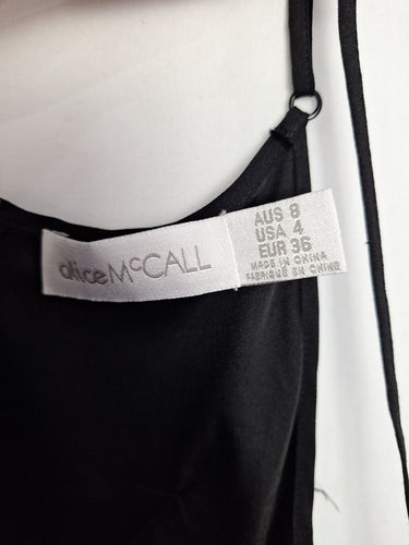 Second-Hand - Alice McCall Tulle Blossom Embroidery Mini Dress Size 8 - SwapUp