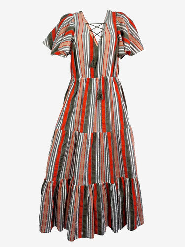 Country Road Relaxed Striped Maxi Dress Size 8