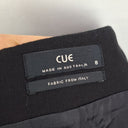 Second-Hand - Cue Sweet Black Pleat Mini Skirt Size 8 - SwapUp