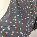 Second-Hand - Maiocchi Spotted Bow Waist V Neck Dress Size 8 - SwapUp