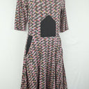 Second-Hand - Maiocchi Lilac Star Geo Jersey Dress Size 8 - SwapUp