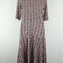 Second-Hand - Maiocchi Lilac Star Geo Jersey Dress Size 8 - SwapUp